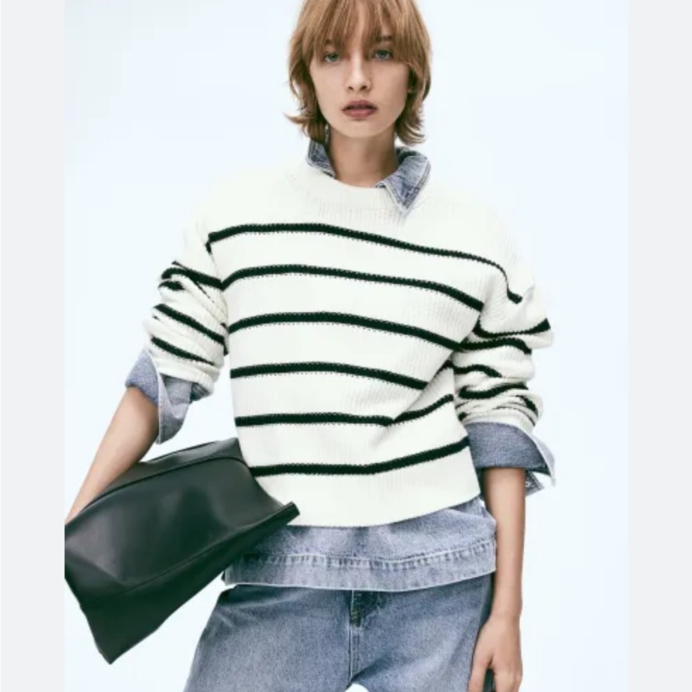 Stripe sweater